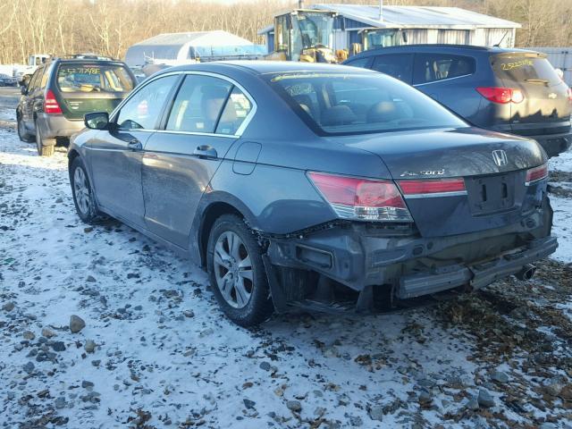 1HGCP2F4XBA002500 - 2011 HONDA ACCORD LXP GRAY photo 3