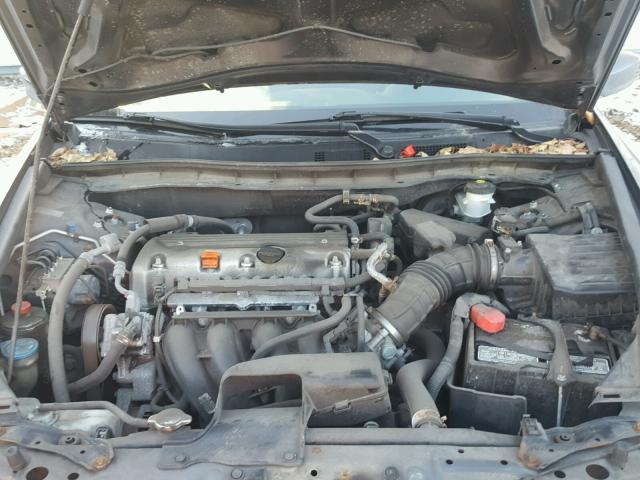 1HGCP2F4XBA002500 - 2011 HONDA ACCORD LXP GRAY photo 7