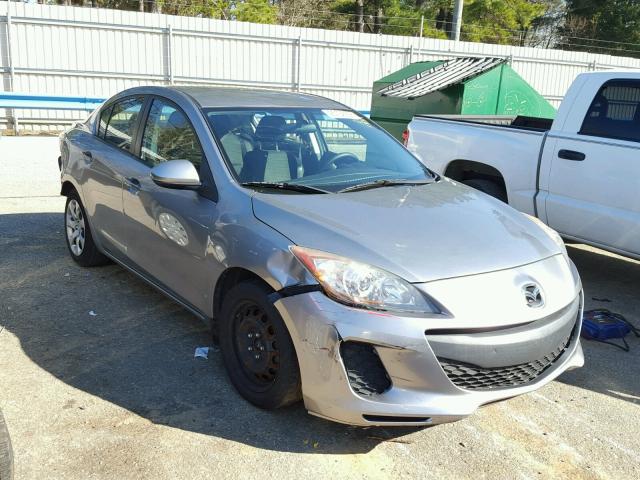 JM1BL1TF9D1702288 - 2013 MAZDA 3 I GRAY photo 1