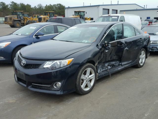 4T1BF1FK5CU014538 - 2012 TOYOTA CAMRY BASE BLACK photo 2