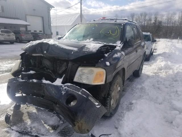 1GKDT13S542273302 - 2004 GMC ENVOY GRAY photo 2