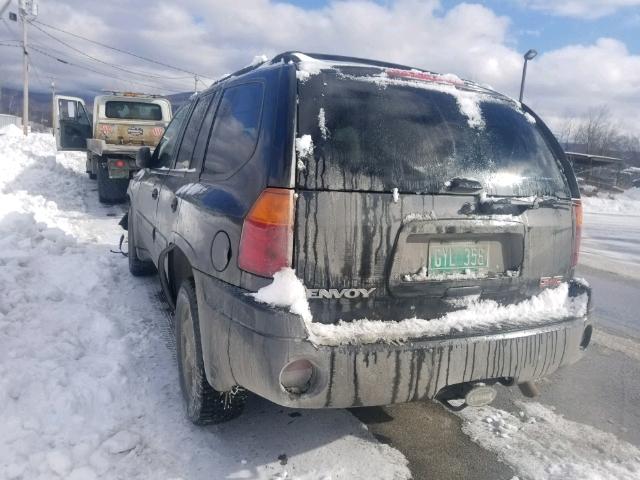 1GKDT13S542273302 - 2004 GMC ENVOY GRAY photo 3