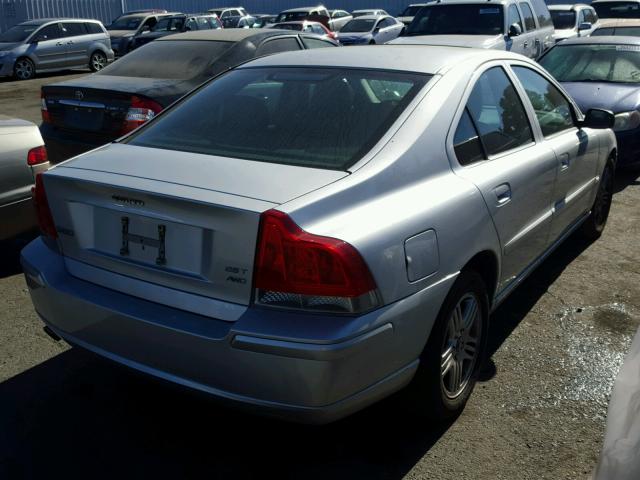 YV1RH592452482981 - 2005 VOLVO S60 2.5T SILVER photo 4