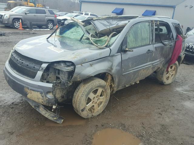 2CNDL13F666170311 - 2006 CHEVROLET EQUINOX LS GRAY photo 2