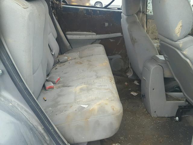 2CNDL13F666170311 - 2006 CHEVROLET EQUINOX LS GRAY photo 6