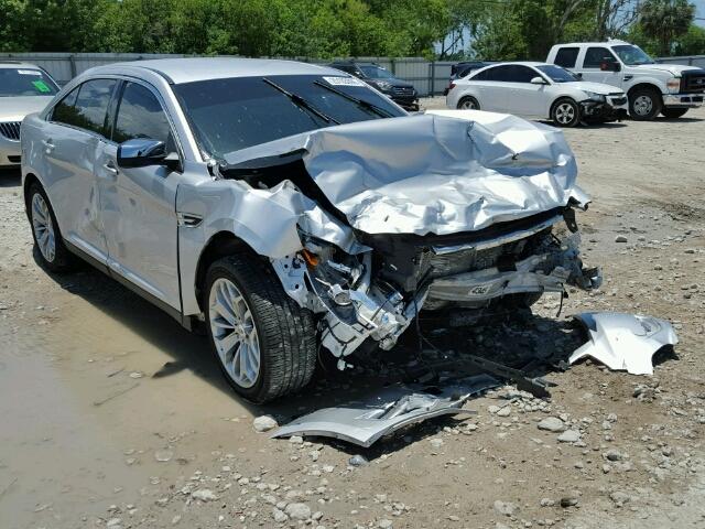 1FAHP2F85FG142180 - 2015 FORD TAURUS LIM SILVER photo 1