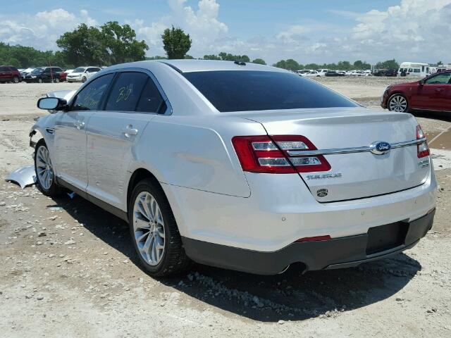 1FAHP2F85FG142180 - 2015 FORD TAURUS LIM SILVER photo 3