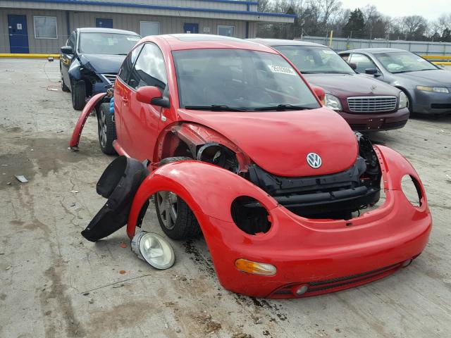 3VWDD21CX2M403829 - 2002 VOLKSWAGEN NEW BEETLE 红色 照片 1