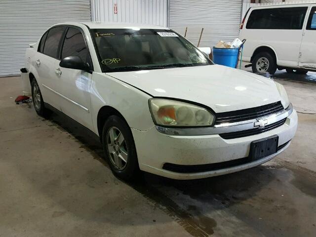 1G1ZT52815F261150 - 2005 CHEVROLET MALIBU LS WHITE photo 1