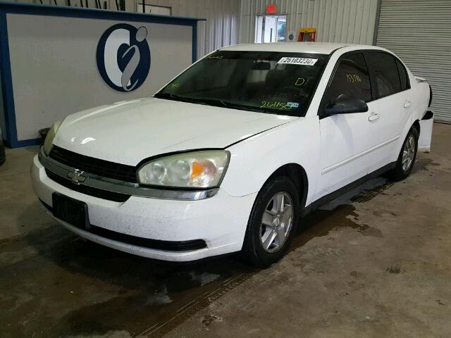 1G1ZT52815F261150 - 2005 CHEVROLET MALIBU LS WHITE photo 2