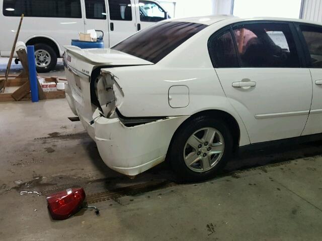 1G1ZT52815F261150 - 2005 CHEVROLET MALIBU LS 白色 照片 9