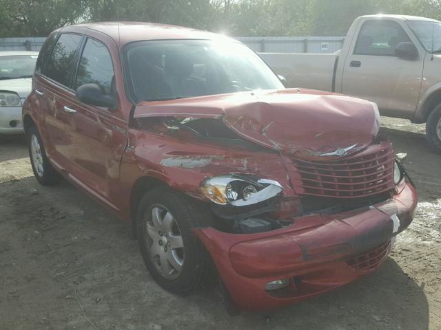 3C4FY58B14T214770 - 2004 CHRYSLER PT CRUISER RED photo 1