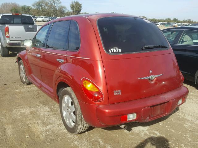 3C4FY58B14T214770 - 2004 CHRYSLER PT CRUISER RED photo 3