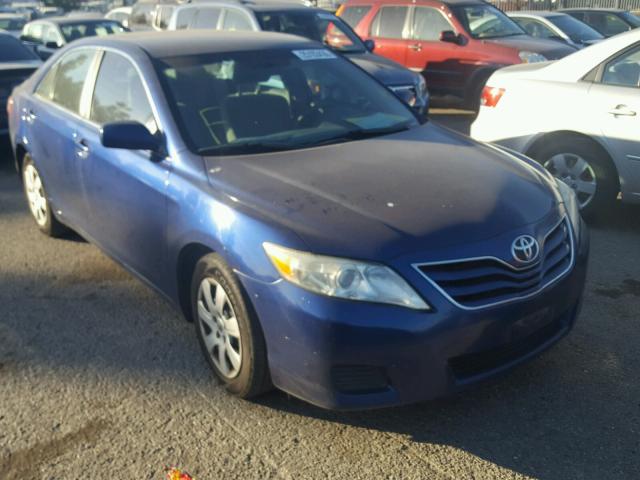 4T1BF3EK4AU525314 - 2010 TOYOTA CAMRY BASE BLUE photo 1