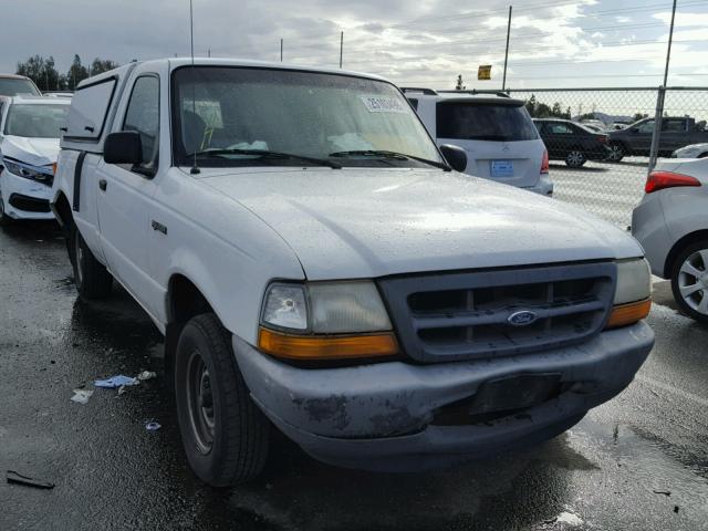 1FTYR10C3XTA86423 - 1999 FORD RANGER WHITE photo 1