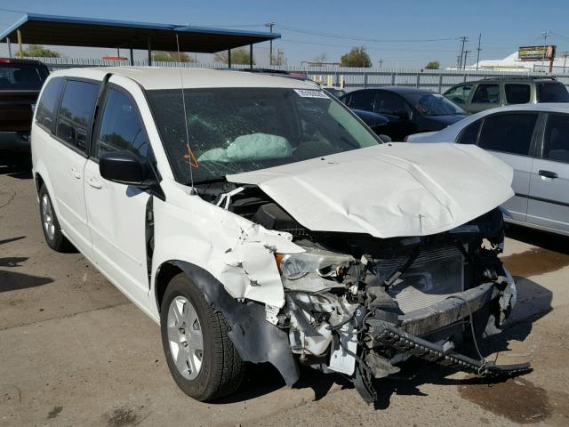 2D4RN4DG5BR791693 - 2011 DODGE GRAND CARA WHITE photo 1