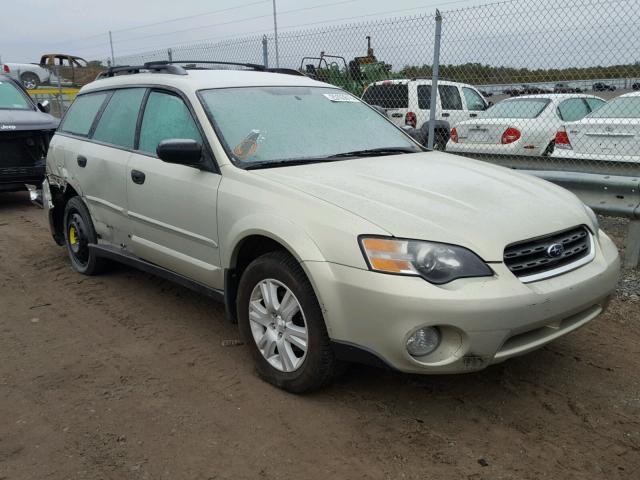 4S4BP61C757336156 - 2005 SUBARU LEGACY OUT TAN photo 1