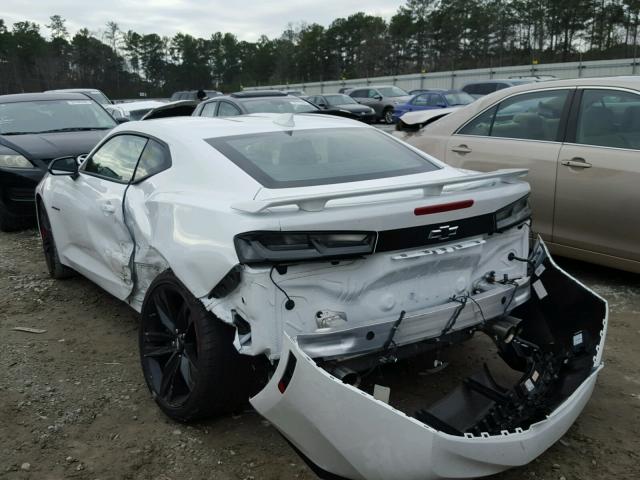 1G1FG1R77H0208537 - 2017 CHEVROLET CAMARO SS WHITE photo 3