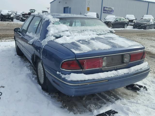 1G4HR52K4XH413230 - 1999 BUICK LESABRE LI BLUE photo 3