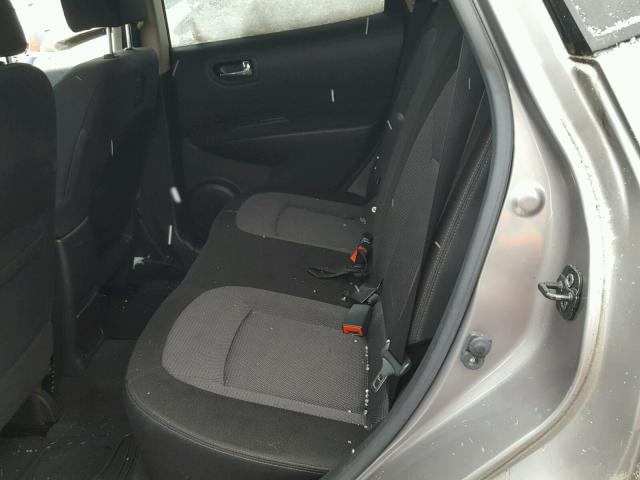 JN8AS5MV5DW129151 - 2013 NISSAN ROGUE S GRAY photo 6