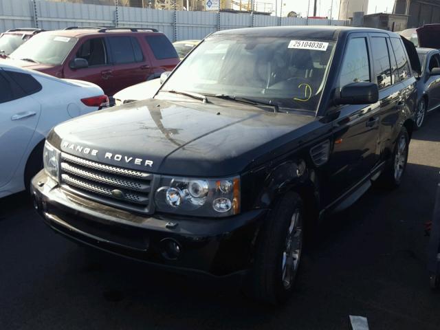 SALSF25436A945602 - 2006 LAND ROVER RANGE ROVE BLACK photo 2