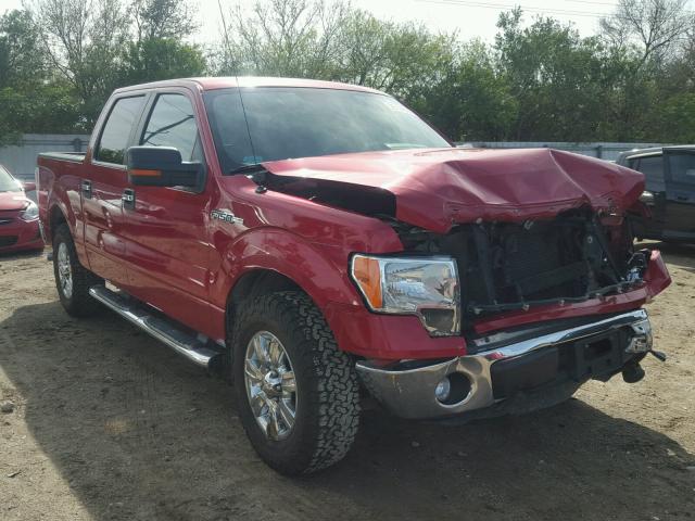 1FTEW1CM5BFA50899 - 2011 FORD F150 SUPER RED photo 1