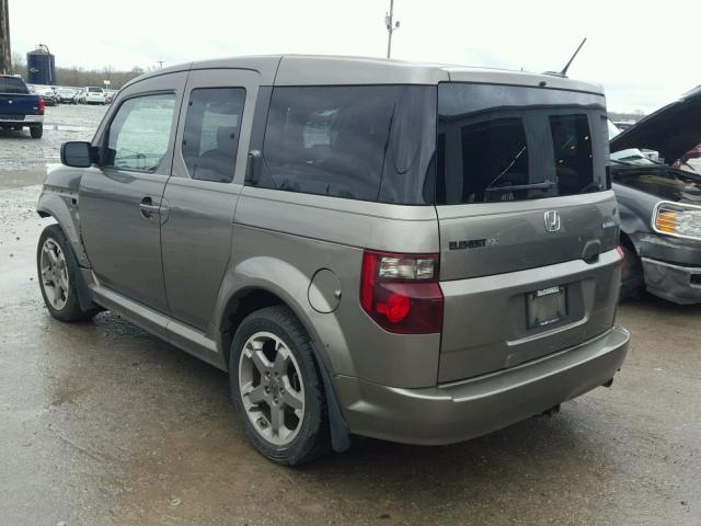 5J6YH18937L011825 - 2007 HONDA ELEMENT SC GRAY photo 3