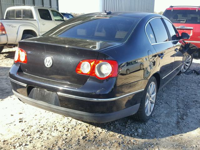 WVWEU73C86P100274 - 2006 VOLKSWAGEN PASSAT 3.6 BLACK photo 4