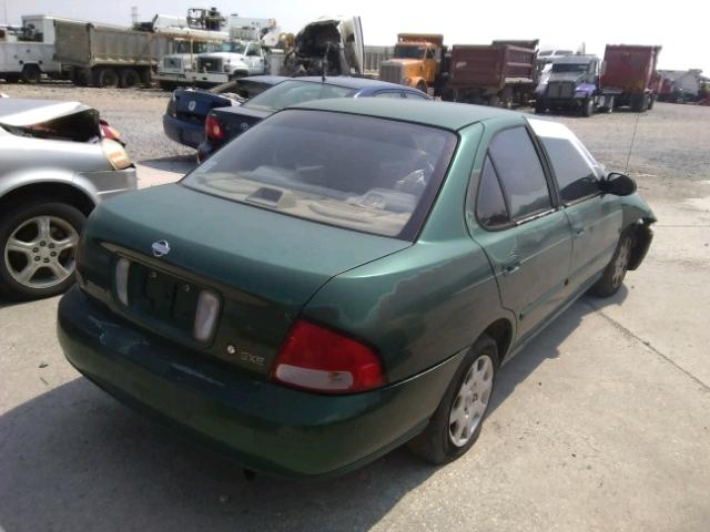 3N1CB51D62L613724 - 2002 NISSAN SENTRA XE/ GREEN photo 4