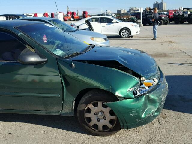 3N1CB51D62L613724 - 2002 NISSAN SENTRA XE/ GREEN photo 9