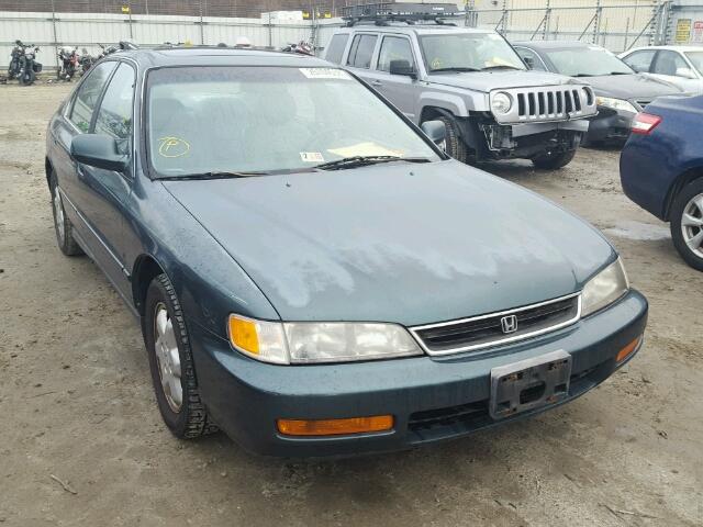 1HGCE667XTA026546 - 1996 HONDA ACCORD EX GREEN photo 1