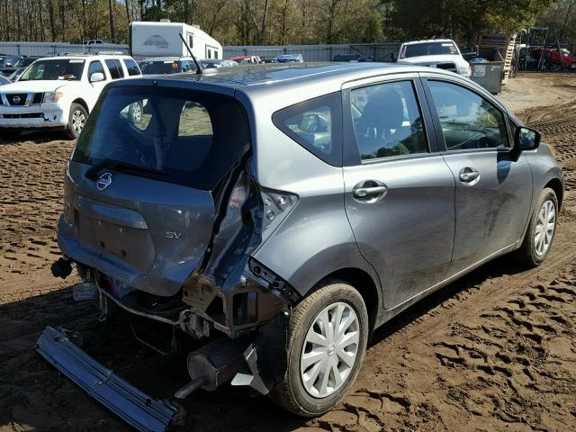 3N1CE2CP4GL410142 - 2016 NISSAN VERSA NOTE GRAY photo 4