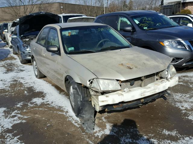 JM1BJ2225Y0286486 - 2000 MAZDA PROTEGE DX TAN photo 1