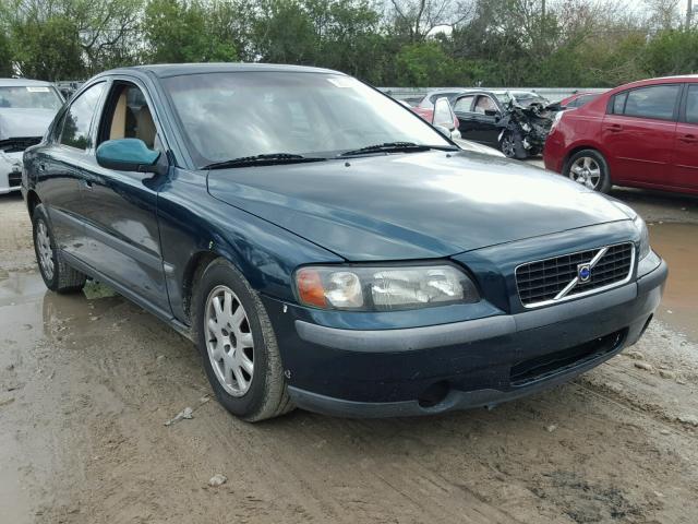 YV1RS61N612006027 - 2001 VOLVO S60 GREEN photo 1