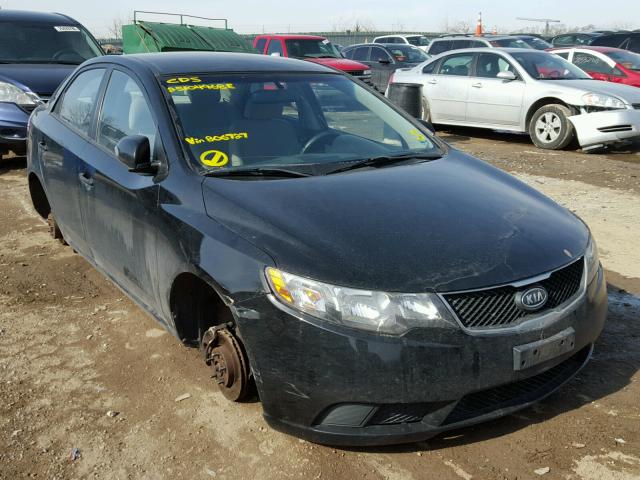 KNAFU4A21A5806727 - 2010 KIA FORTE EX BLACK photo 1