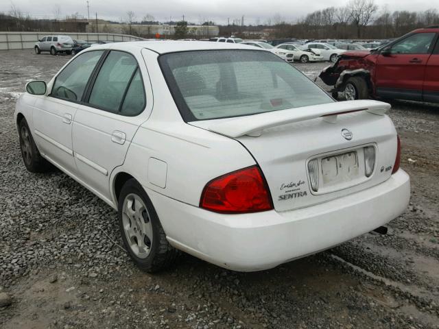 3N1CB51D85L495292 - 2005 NISSAN SENTRA 1.8 WHITE photo 3