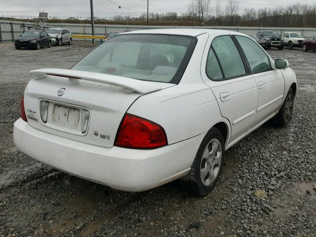 3N1CB51D85L495292 - 2005 NISSAN SENTRA 1.8 WHITE photo 4