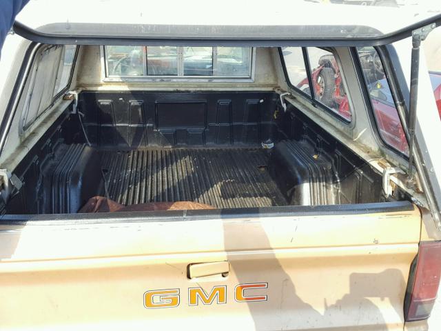 1GTBS14E3G8520638 - 1986 GMC S TRUCK S1 GOLD photo 6