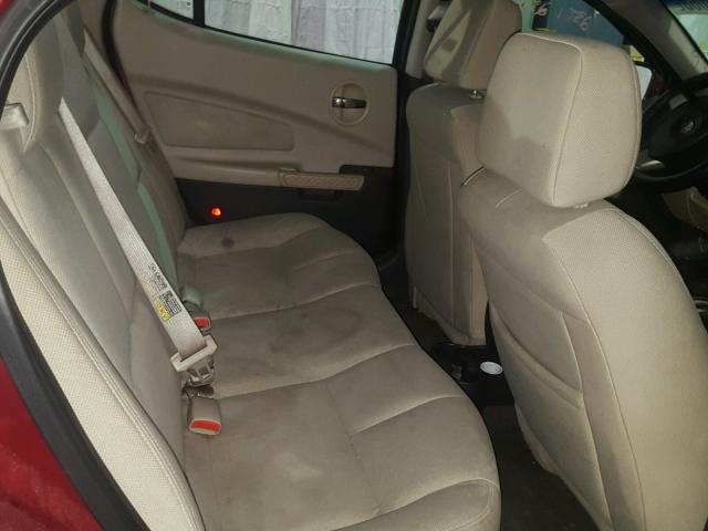 2G2WP522151311440 - 2005 PONTIAC GRAND PRIX RED photo 6