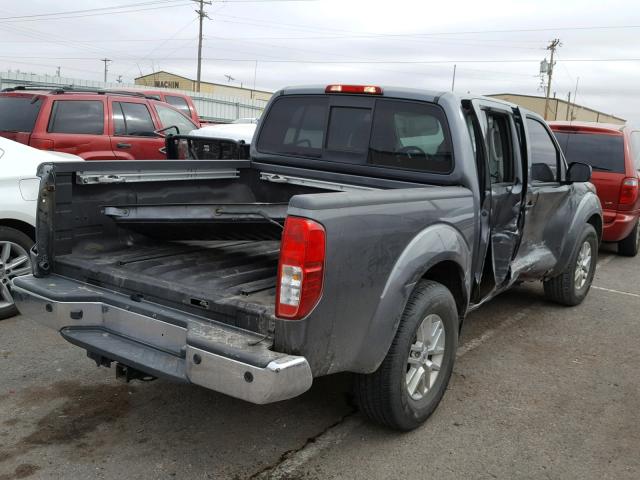 1N6AD0ERXGN745896 - 2016 NISSAN FRONTIER S SILVER photo 4