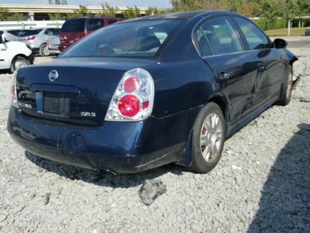 1N4AL11D55C277659 - 2005 NISSAN ALTIMA S BLUE photo 4