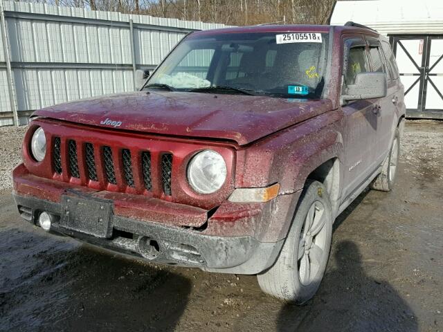 1J4NF1GB5BD109223 - 2011 JEEP PATRIOT SP MAROON photo 2