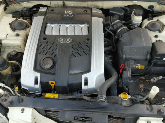 KNALD124845029162 - 2004 KIA AMANTI CREAM photo 7