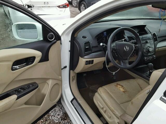 5J8TB3H35EL002602 - 2014 ACURA RDX BASE WHITE photo 9