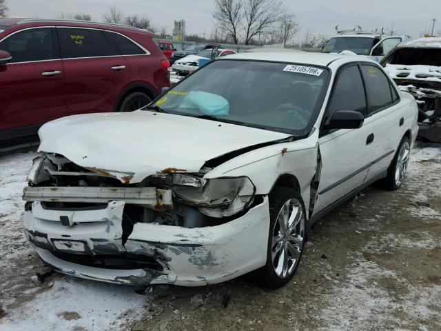 1HGCF8645WA060669 - 1998 HONDA ACCORD DX WHITE photo 2