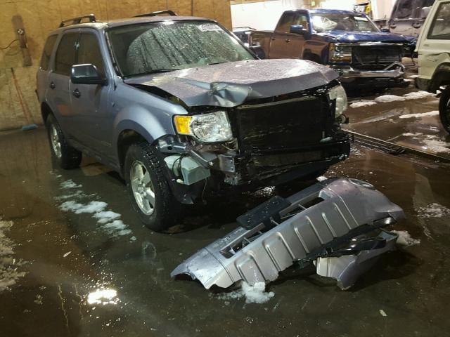 1FMCU93108KD05827 - 2008 FORD ESCAPE XLT SILVER photo 1