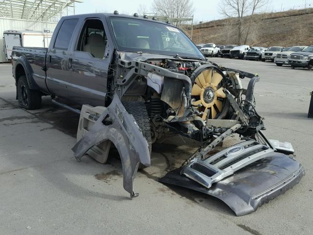 1FTSW21R08EB03403 - 2008 FORD F250 SUPER CHARCOAL photo 1