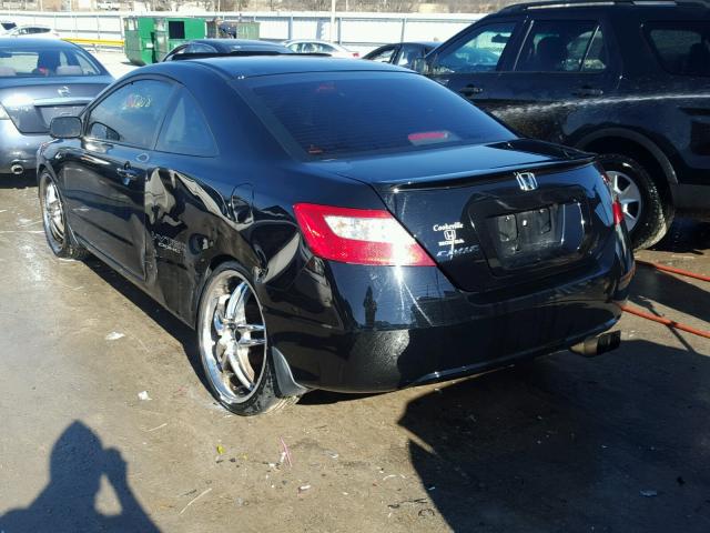 2HGFG1B88AH508455 - 2010 HONDA CIVIC EX შავი ფოტო 3