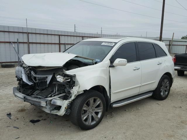 2HNYD2H82CH500037 - 2012 ACURA MDX ADVANC 白色 照片 2