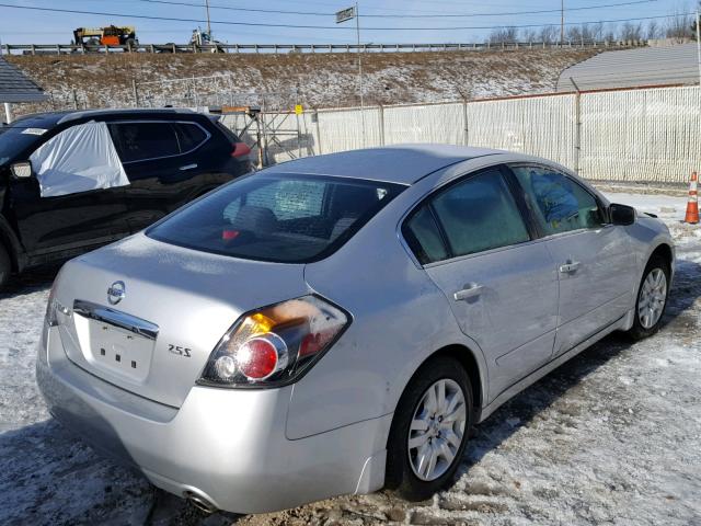 1N4AL2AP7CC250914 - 2012 NISSAN ALTIMA BAS SILVER photo 4